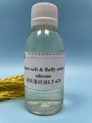 Adoucissant aminé de silicone de pH 5,0 cationiques faibles pour le coton