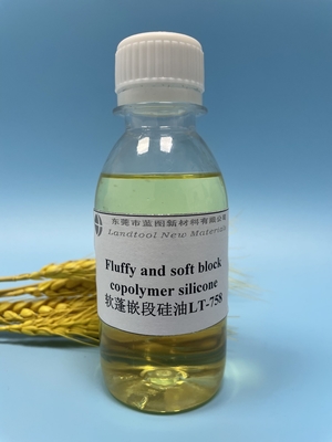 Textile de Pale Yellow Cationic Softener For, copolymère en bloc de 6.0-6.5 pH