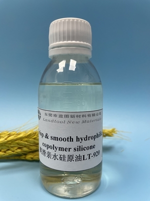 Adoucissant hydrophile Pale Yellow Transparent Viscous Liquid APEO de composé d'organosilicium