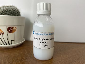 Liquide blanc laiteux d'organosilicium de polymère d'adoucissant aminé spécial de silicone pour le lissage