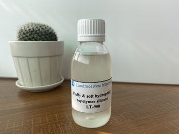 Effet pelucheux d'adoucissant d'huile de silicone de sécurité excellent et doux pour le tissu tricoté par coton