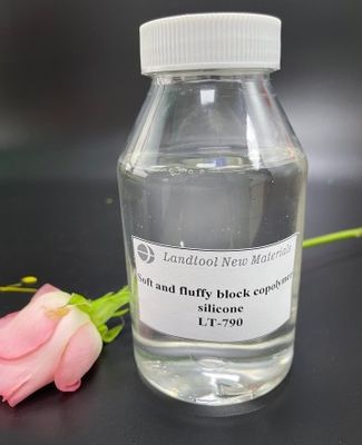 Contenu actif synthétique du copolymère en bloc de silicone de fibre 68%